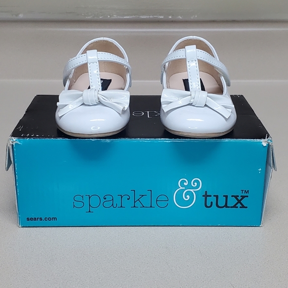 NWT SPARKLE & TUX dress shoes size 5 - Picture 2 of 5